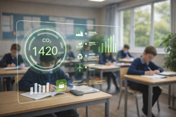 How High CO₂ Levels in Classrooms Impact Learning Outcomes (And How Smart Monitoring Improves Performance)